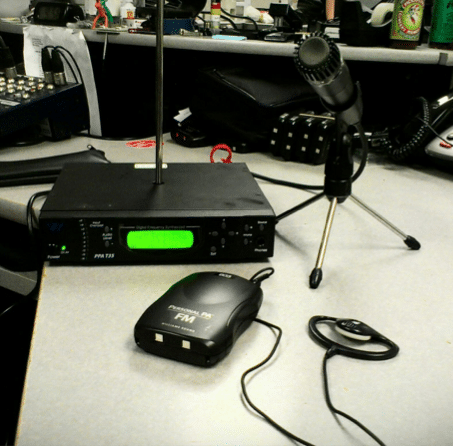 tabletop transmitter