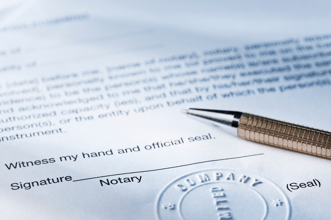 notarized translation sample