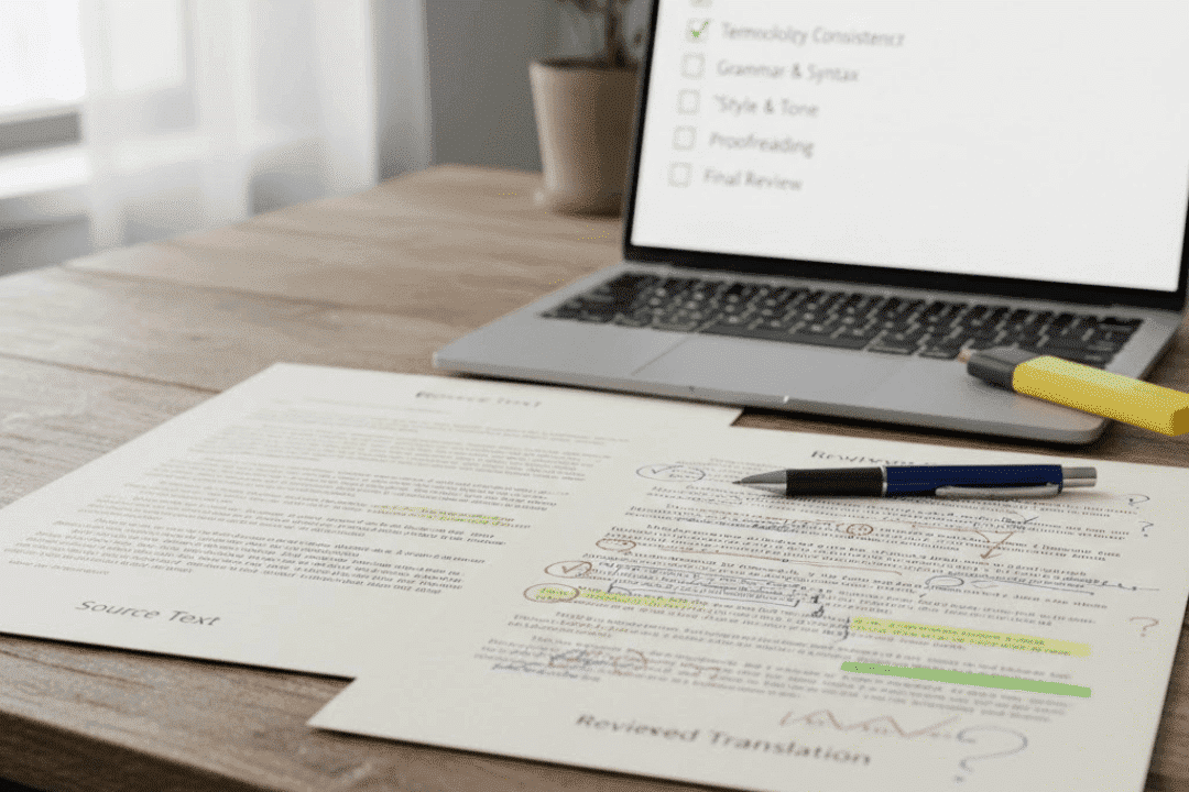 professional translation quality control steps