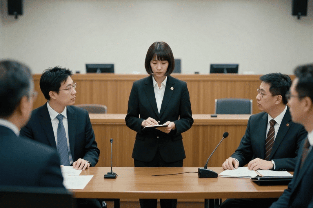 Legal discussion with interpreter providing precise language interpretation for high-stakes proceedings